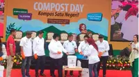 Luncurkan Compost Day, KLHK Targetkan 10 Juta Ton Sampah Organik Tidak Dibuang ke TPA.&nbsp; (Liputan6.com/Henry)