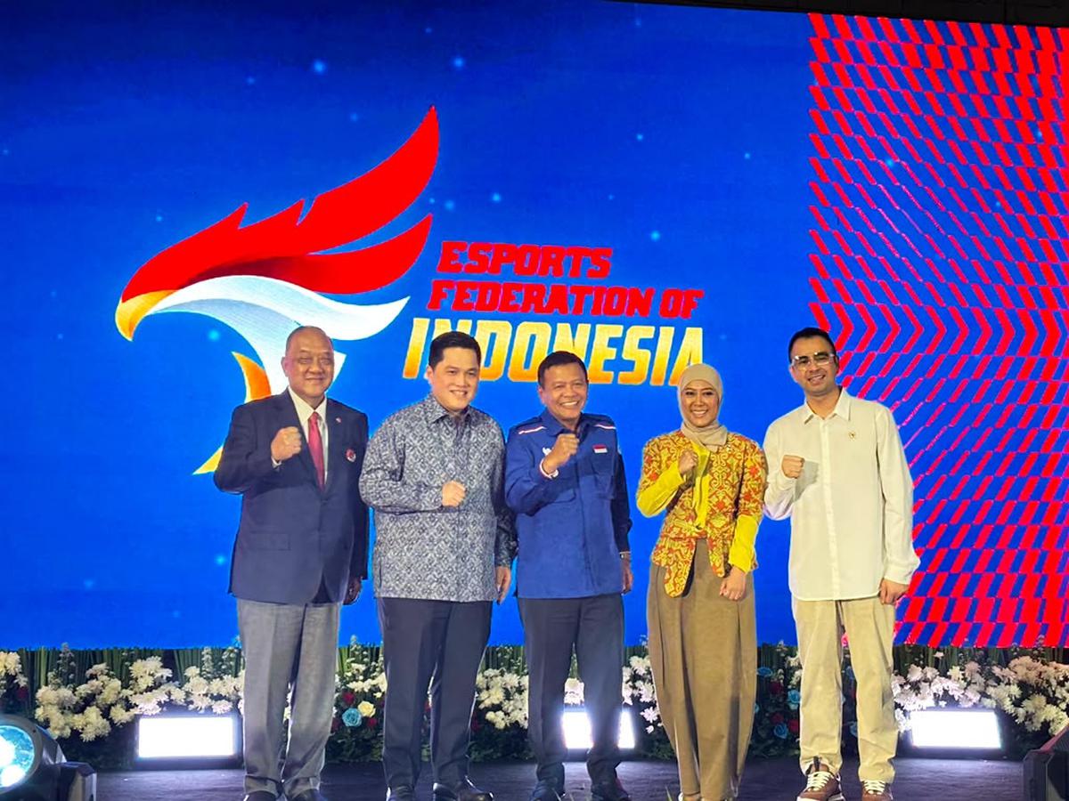 Pelantikan Pengurus Besar Esports Indonesia. (istimewa).