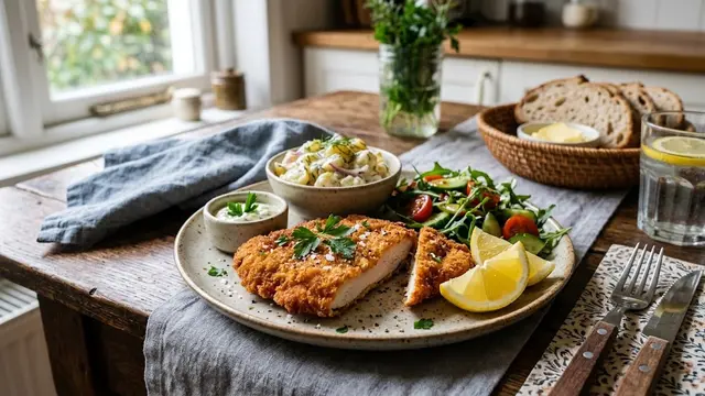Resep Chicken Schnitzel Ala Rumahan/AI Generated