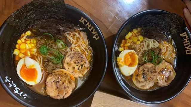 Ramen di Ichiyo Ramen Bandung