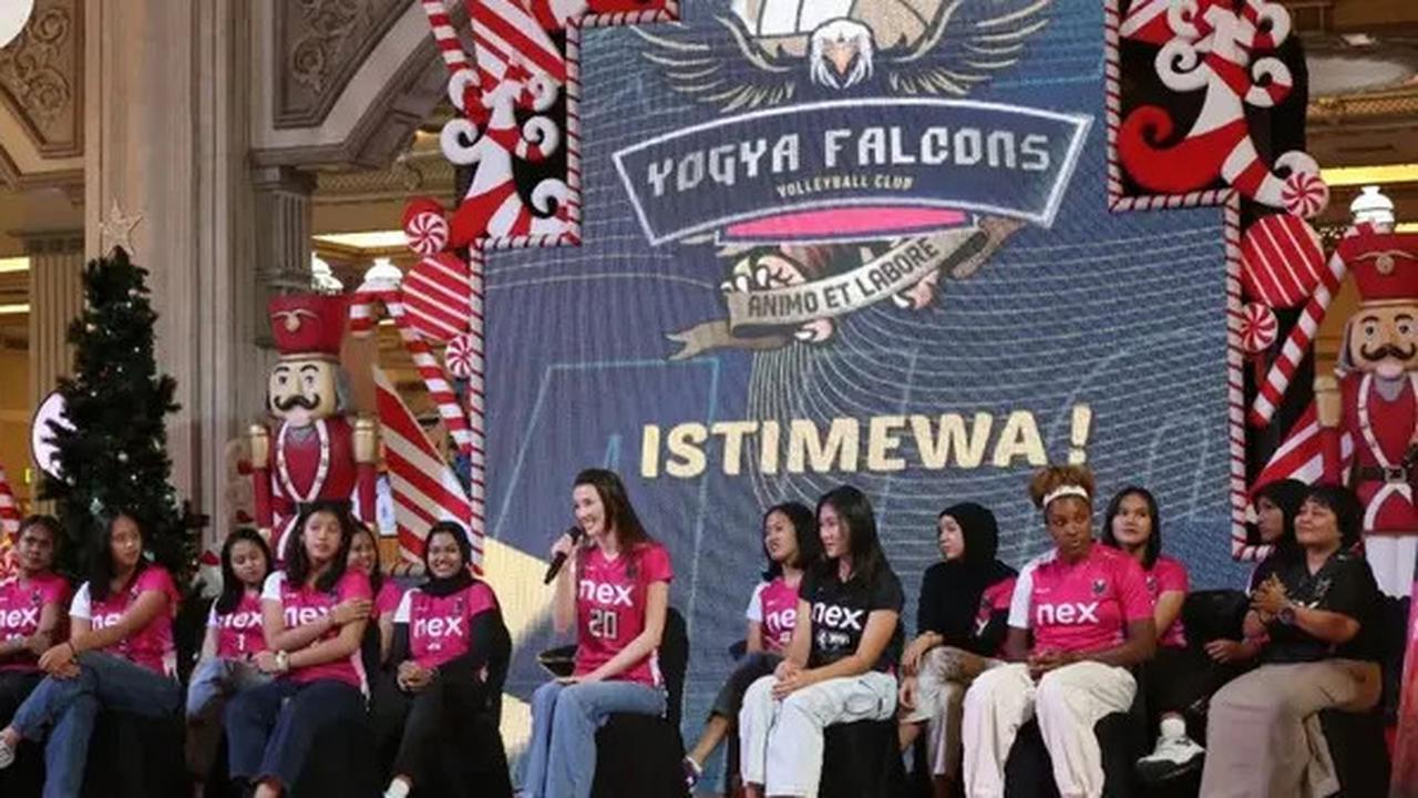 Yogya Falcons Siap Berkompetisi di PLN Mobile Proliga 2025, Diperkuat Si Cantik Sabina Altynbekova