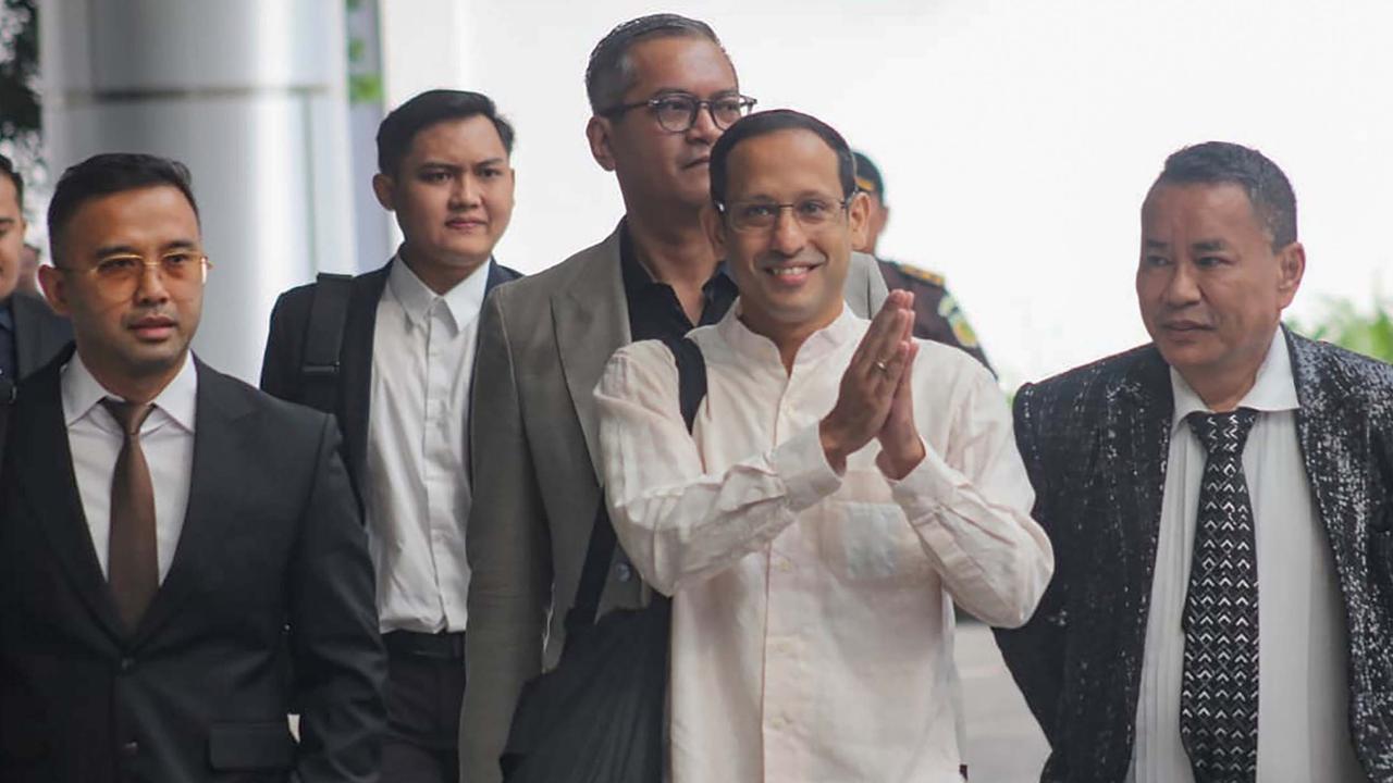 FOTO: Dipanggil Kejagung Lagi, Nadiem Diperiksa Terkait Kasus Laptop Rp 9,9  Triliun