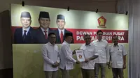 Gerindra resmi mendukung Lalu Muhammad Iqbal-Indah Dhamayanti Putri (Iqbal-Dinda) sebagai pasangan bakal calon gubernur dan wakil gubernur Pemilihan Gubernur Nusa Tenggara Barat (NTB) di Pilkada 2024. (Dok. Istimewa)