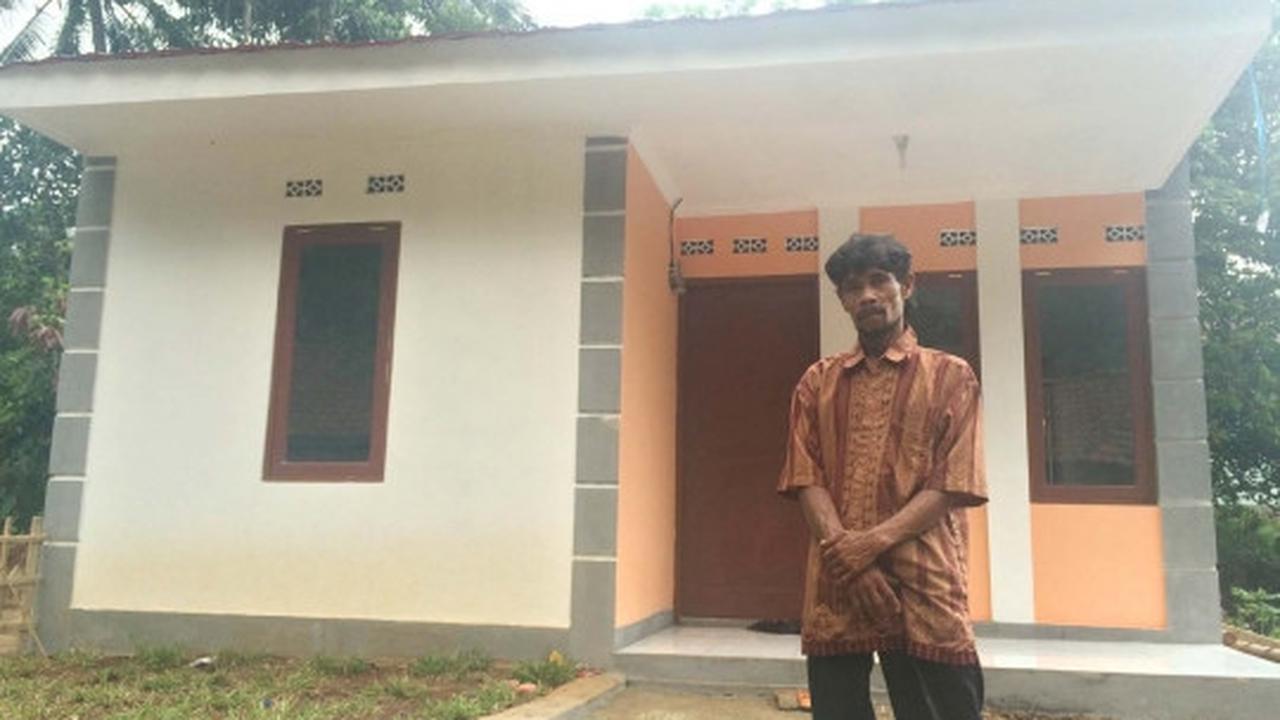 Intip rumah baru Anun yang dibangun Kapolres Cianjur