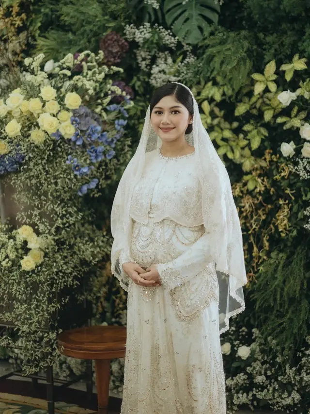Intip Potret Anggun Istri Kaesang Pangarep, Erina Gudono Saat Gelar Tasyakuran 4 Bulan Kehamilan
