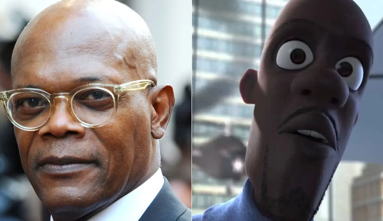 Samuel L. Jackson adalah pengisi suara Frozone di The Incredibles. (Getty/Disney/Cosmopolitan)