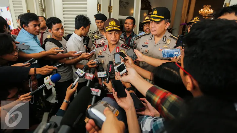 Bahas Kondisi Jakarta, Kapolda Metro Irjen Tito Karnavian Temui Ahok