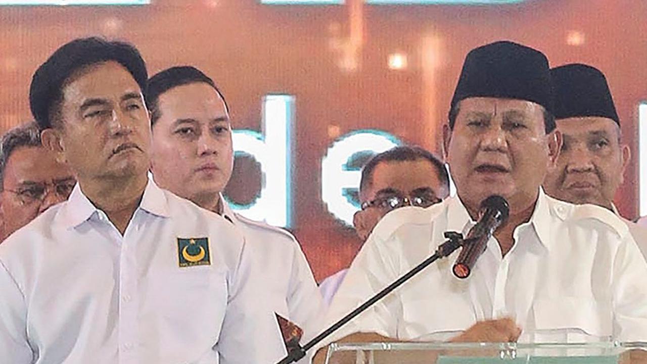 FOTO: Momen Partai Bulan Bintang Deklarasi Mendukung Prabowo Subianto Capres 2024
