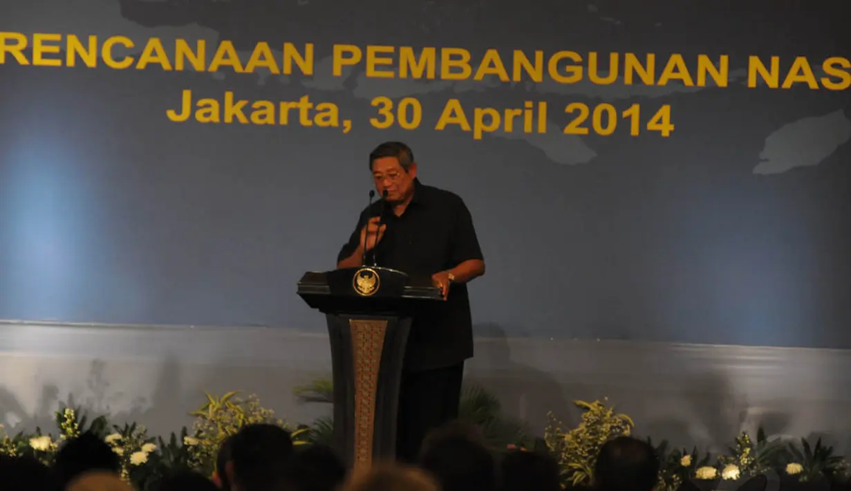 Acara ini diselenggarakan untuk menyusun Rencana Kerja Pemerintah (RKP) 2015 (Liputan6.com/Herman Zakharia)