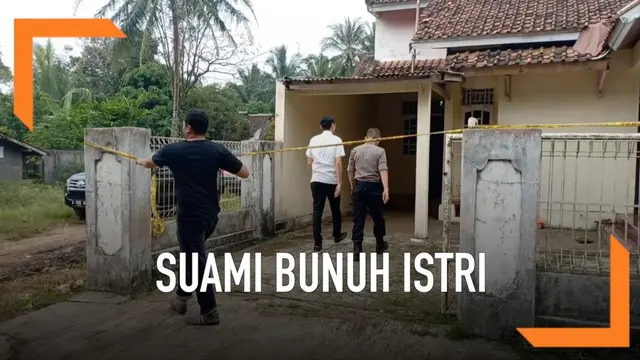 Akibat cekcok lantaran tak mau diceraikan, seorang suami di Serang, Banten tega membunuh dengan cara menggorok leher sang istri, Setelahnya, pelaku kabur hingga jadi buronan polisi.