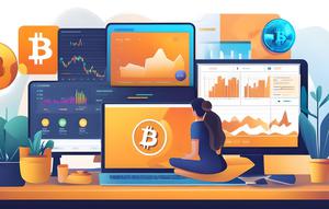 Ilustrasi harga kripto (Foto By AI)