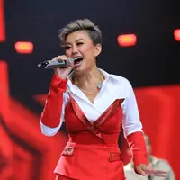 Agnez Mo di HUT SCTV ke-28 (Foto: Adrian Putra/Bintang.com)
