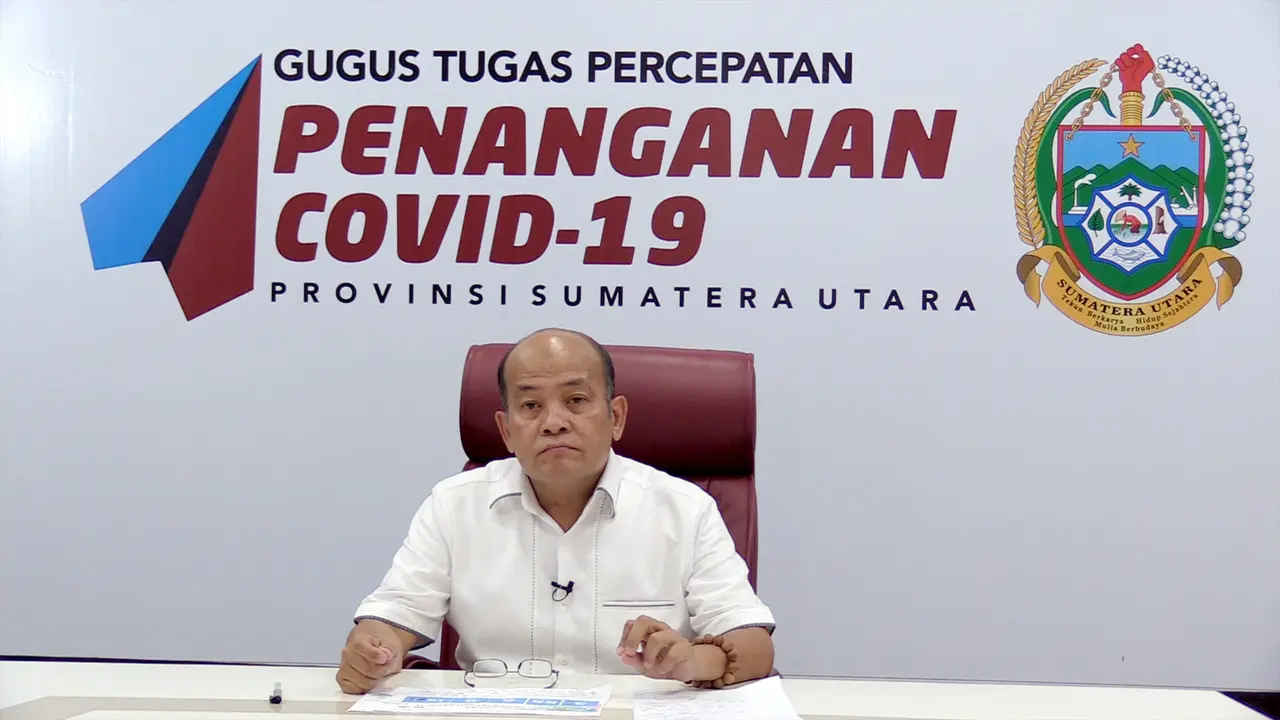 Kepala BPBD Sumut, Riadil Akhir Lubis