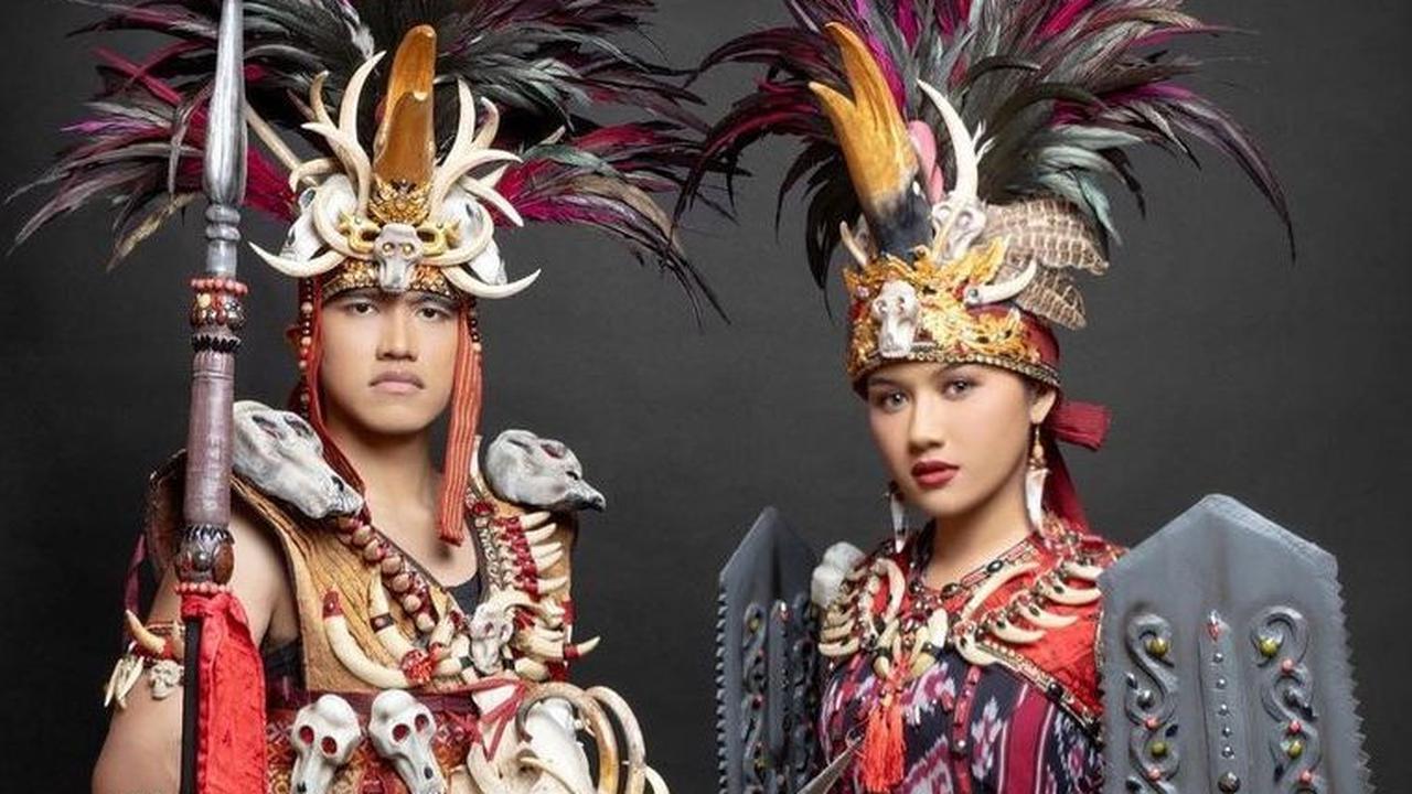 Kaesang dan Erina Pakai Busana Adat Sulawesi Utara di Istana Merdeka, Ini Makna Tiap Bagiannya
