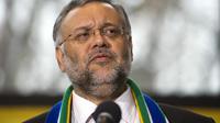 Duta Besar Afrika Selatan untuk Amerika Serikat&nbsp;Ebrahim Rasool. (Dok. AP/Cliff Owen)