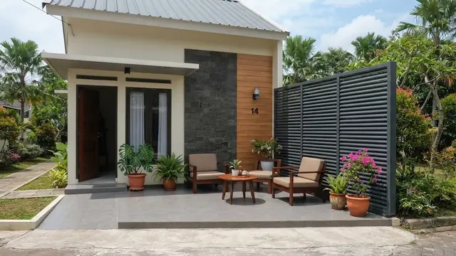 Partisi Bilah Aluminium