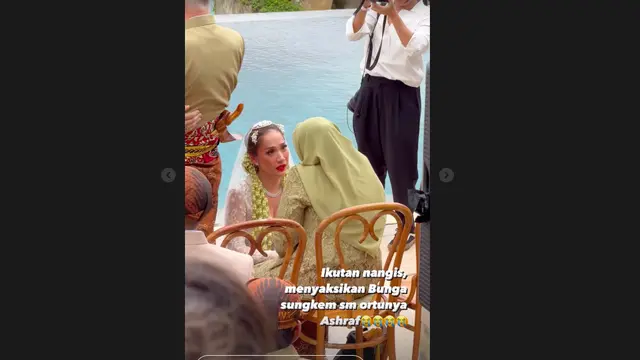 Tiko Aryawardhana Resmi Nikahi BCL dengan Mahar 212 Gram Logam Mulia. (instagram.com/sellyraimantra)