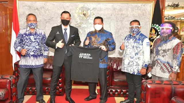 Bamsoet Ajak AHY Gotong Royong Atasi Persoalan Bangsa