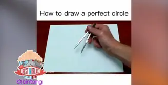 Cara Menggambar Lingkaran Tanpa Jangkar