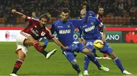 AC Milan Sementara Tekuk Sassuolo
