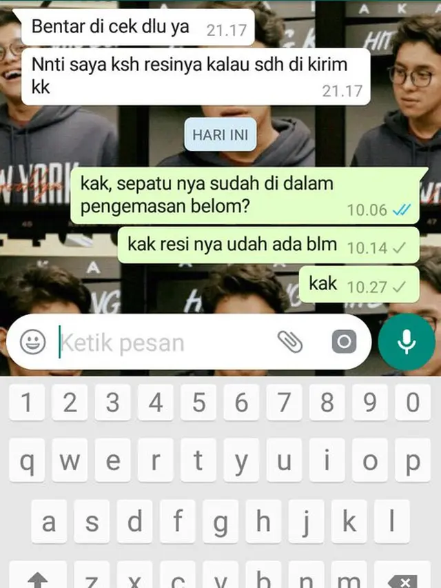 6 Chat Minta Nomor Resi Pengiriman Ini Penuh Drama, Bikin Geregetan