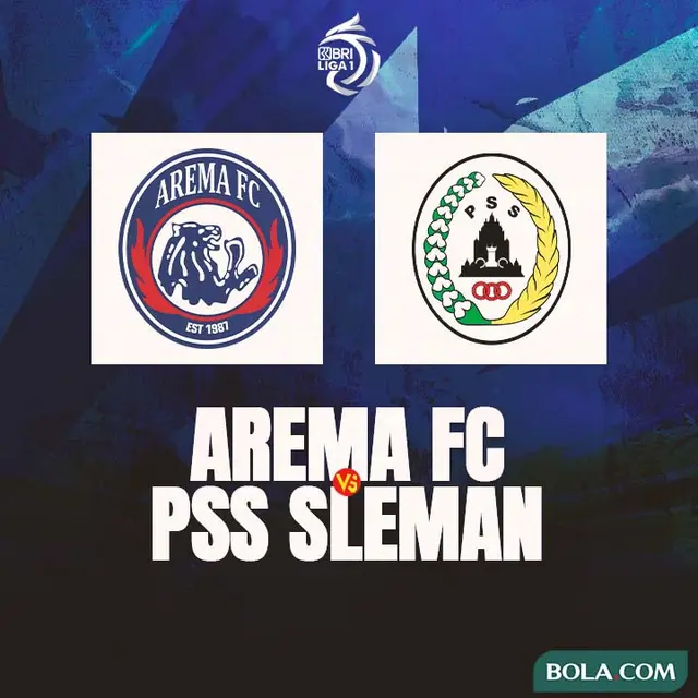 Liga 1 - Arema FC Vs PSS Sleman