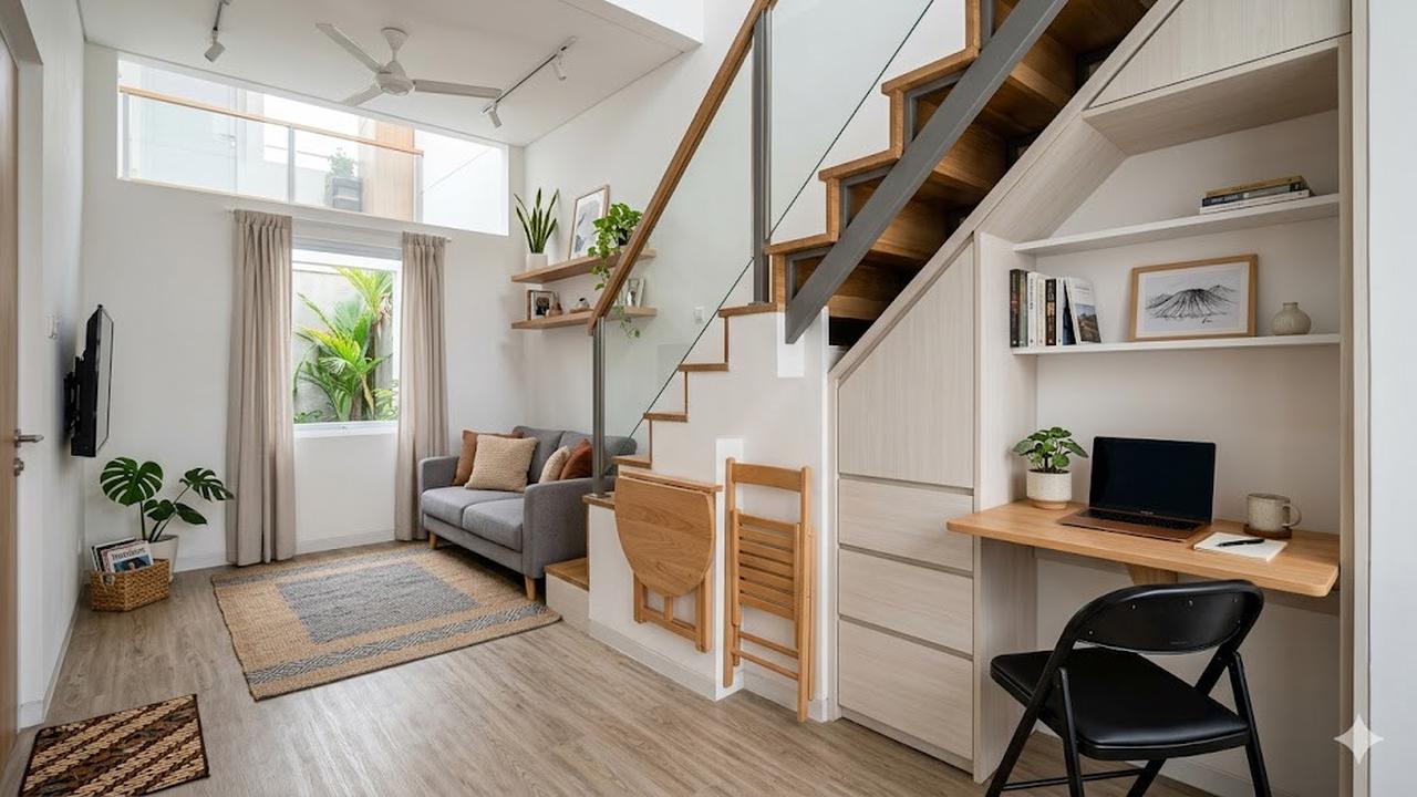 8 Interior Rumah Minimalis 2 Lantai untuk Keluarga Kecil di Lahan Terbatas