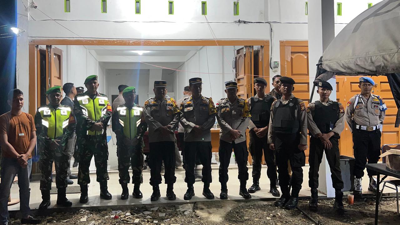 Jelang Pelantikan Presiden Terpilih, Polres Rohul Gelar Patroli Blue Light Skala Besar