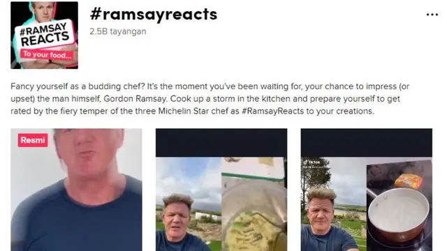 Gordon Ramsay Kritik Video Koki Amatir di TikTok, Termasuk Putrinya Sendiri