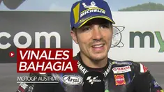 Berita video pembalap tim Monster Energy Yamaha, Maverick Vinales, merasa bahagia jelang balapan MotoGP Austria 2020. Ada apa?