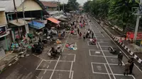 Top 3 Surabaya: Tiga Pasar Bakal Terapkan Physical Distancing