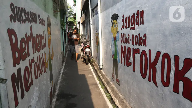 Kampung Kawasan Tanpa Rokok di Matraman