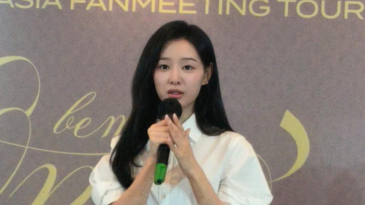 Antusiasme Kim Jiwon Bertemu Penggemar di Fan Meeting Jakarta