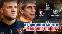 AFC Bournemouth vs Manchester City (Liputan6.com/Abdillah)
