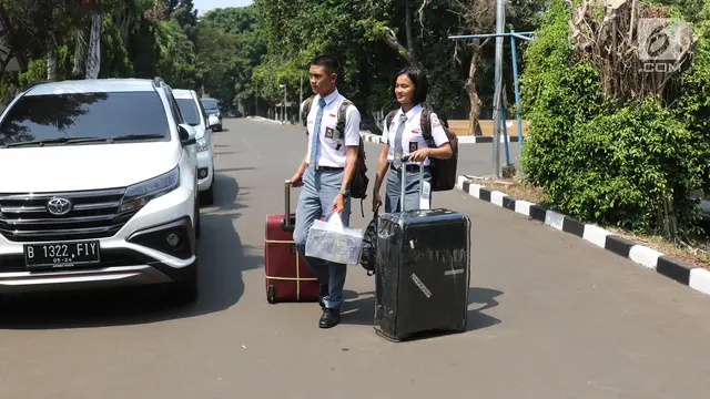 Calon Paskibraka Nasional 2019 Siap Ikuti Pelatihan di Cibubur