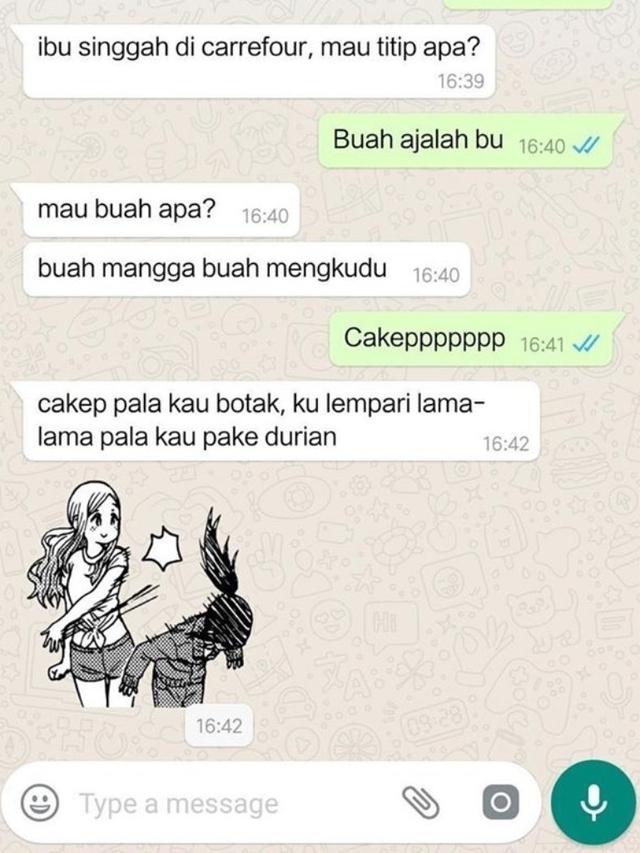 7 Chat Ibu Bertanya Ini Ujungnya Bikin Ngakak