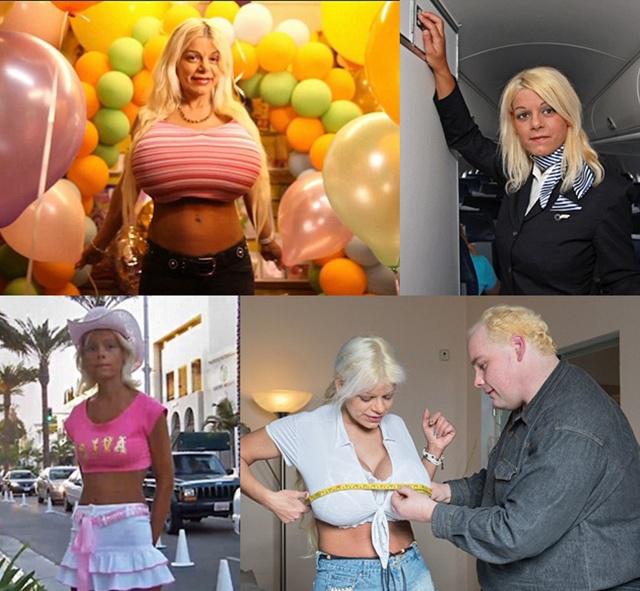 Martina, wanita asal Jerman yang terobsesi jadi Barbie | Photo: Copyright dailymail.co.uk