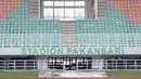 Suasana Stadion Pakansari, Bogor, Selasa (3/3/2020). Stadion tersebut merupakan salah satu kandidat veneu untuk piala dunia U-20 pada 2021. (Bola.com/M Iqbal Ichsan)