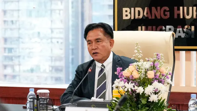 Menteri Koordinator Bidang Hukum, HAM, Imigrasi dan Pemasyarakatan (Menko Kumham Imipas) Yusril Ihza Mahendra. (Istimewa)