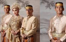 Potret Cantik dan Menawan, Marini Zumarnis dan Keluarga Mengenakan Baju Adat Bugis