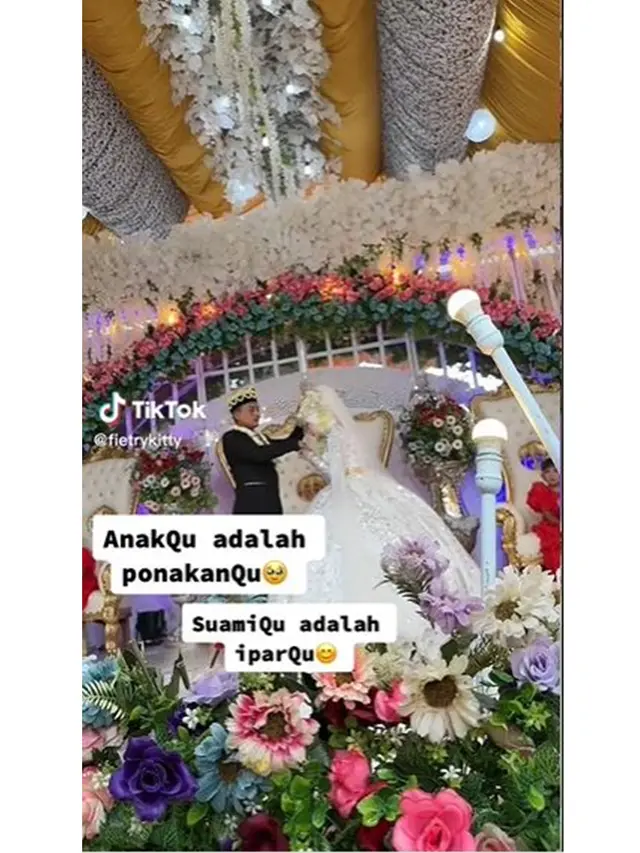 Viral Pernikahan 'Anakku Adalah Keponakanku, Suamiku Adalah Iparku', Banjir Doa
