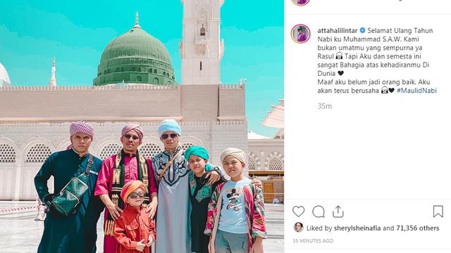 Atta Halilintar (Foto: Instagram/@attahalilintar)