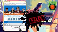 Penelusuran klaim link pendaftaran program Kartu Prakerja.