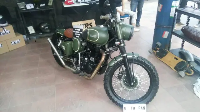 Motor Custom Gibran (Arief A/Liputan6.com)