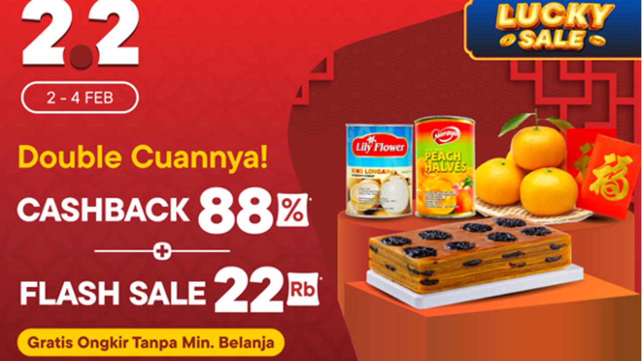 Ada Lucky Sale dari 2-4 Februari 2024 Double Cuannya!