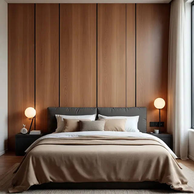 5 Ide Dinding Aksen Modern untuk Kamar Tidur, Ubah Ruangan Jadi Lebih Mewah
