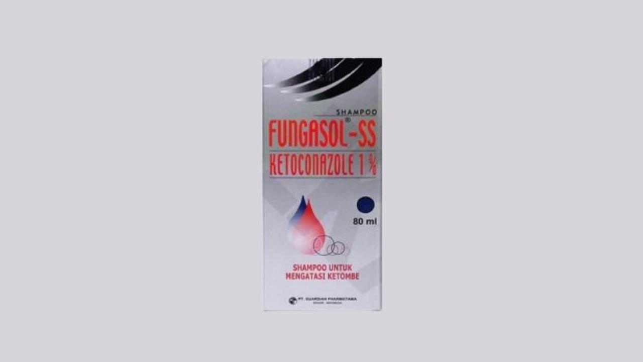 5. Shampoo Fungasol-SS Ketoconazole 1% (80 ml) - Rp71.500