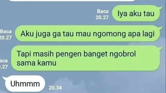Ngakak, 6 Chat Lagi PDKT tapi Gagal Total