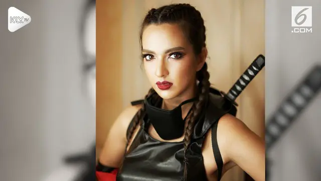 VIDEO: Nia Ramadhani jadi Ninja Seksi di Pesta Halloween