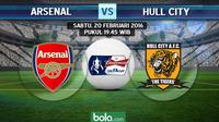 Arsenal vs Hull City (bola.com/Rudi Riana)